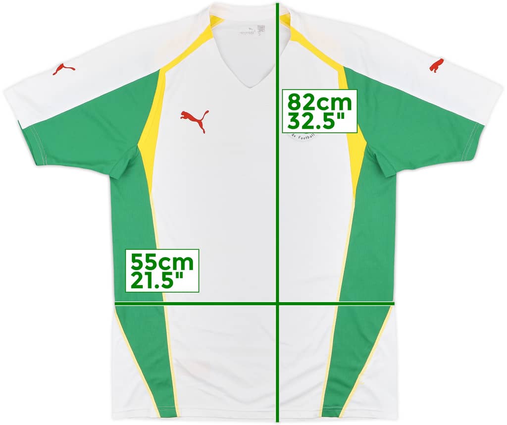 2005 Senegal Home Shirt - 6/10 - (XL)