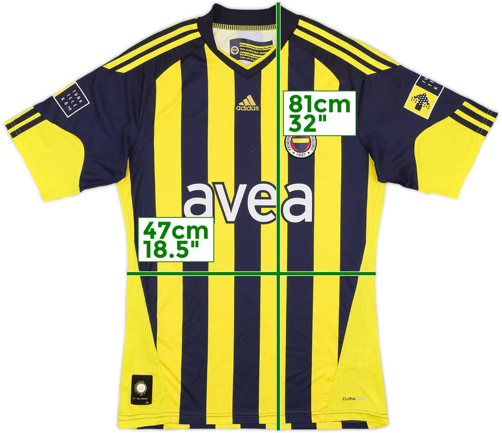 2010-11 Fenerbahce Home Shirt - 5/10 - (M)