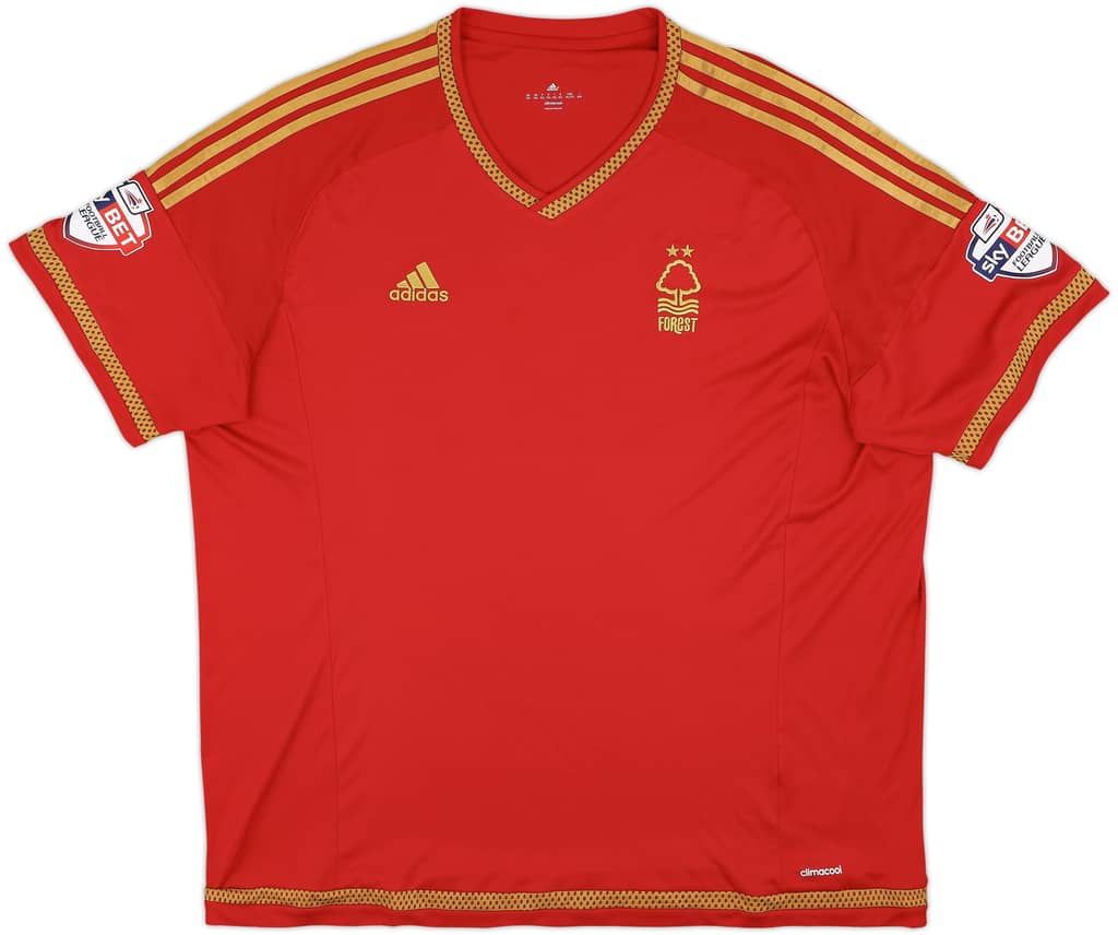 2015-16 Nottingham Forest Home Shirt - 8/10 - (3XL)