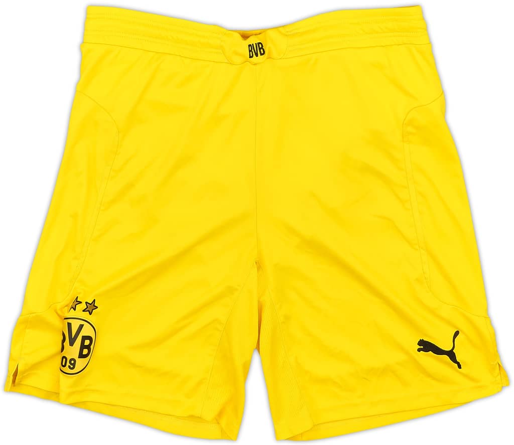 2014-15 Borussia Dortmund European Home Shorts - 9/10 - (M)