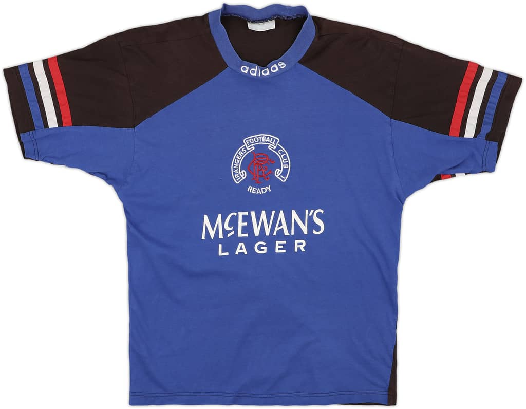1997-98 Rangers adidas Training Shirt - 5/10 - (M)