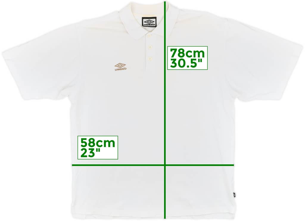 1999-00 Manchester United Umbro Polo Shirt - 8/10 - (XL)