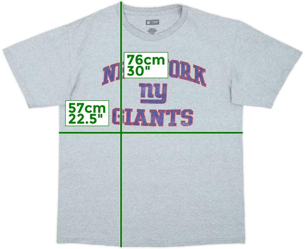 2009 New York Giants NFL Tee - 7/10 - (L)
