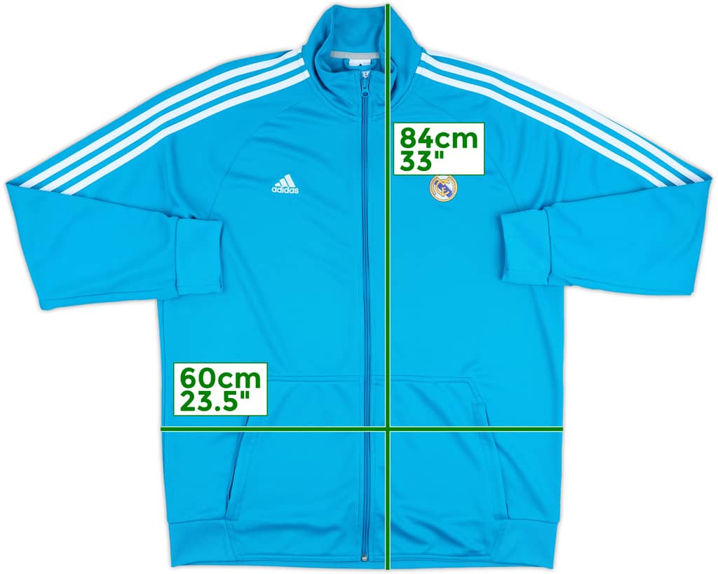 2012-13 Real Madrid adidas Track Jacket - 9/10 - (XL)