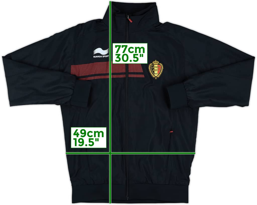 2014-15 Belgium Burrda Track Jacket - 10/10 - (S)