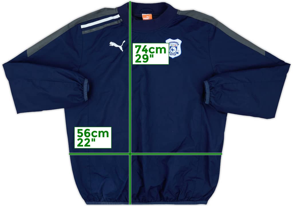 2011-12 Cardiff Puma Sweat Top - 8/10 - (L)
