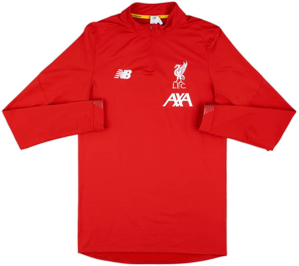 2019-20 Liverpool New Balance 1/4 Zip Track Jacket - 10/10 - (M)