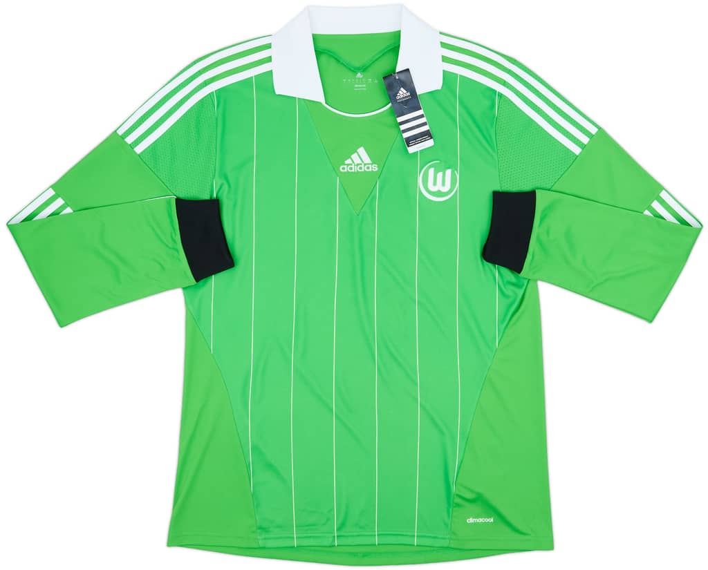 2013-14 Wolfsburg Away L/S Shirt (L)
