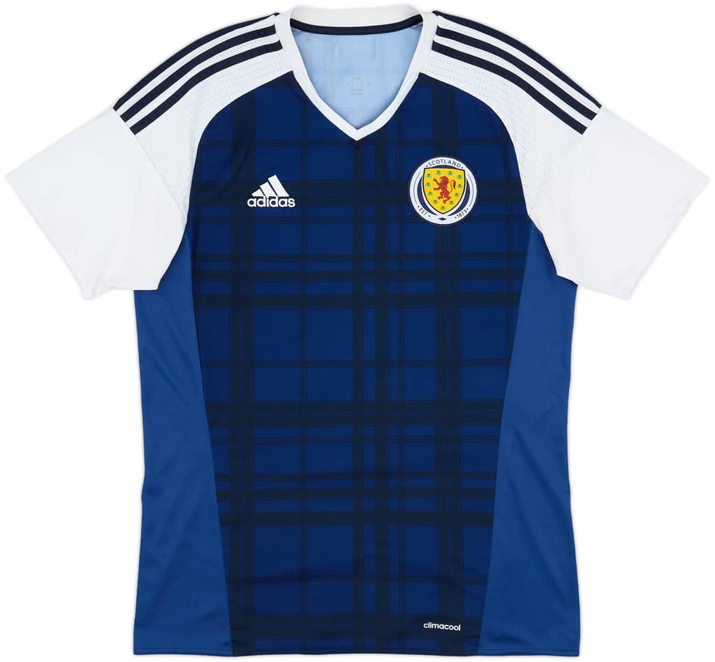 2015-17 Scotland Home Shirt - 8/10 - (M)