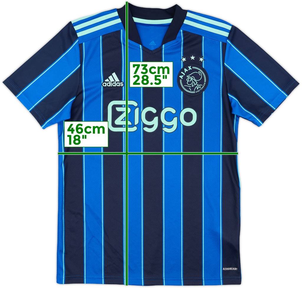 2021-22 Ajax Away Shirt - 10/10 - (S)