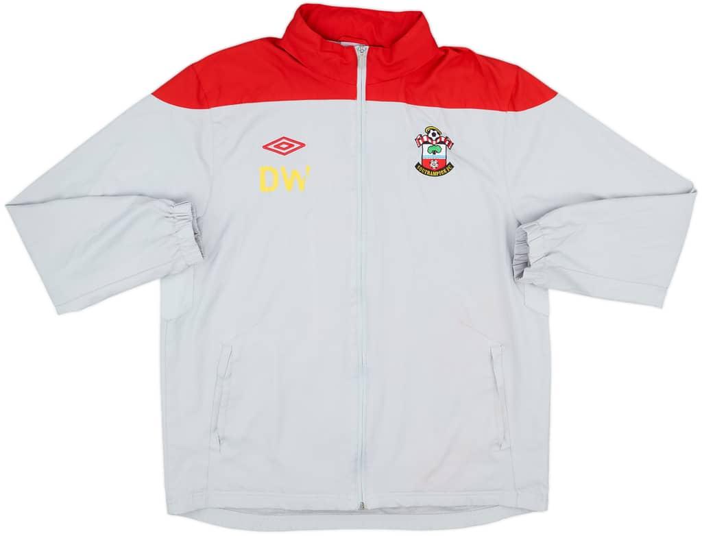 2011-12 Southampton Umbro Staff Issue Hooded Track Jacket DW - 5/10 - (XL)