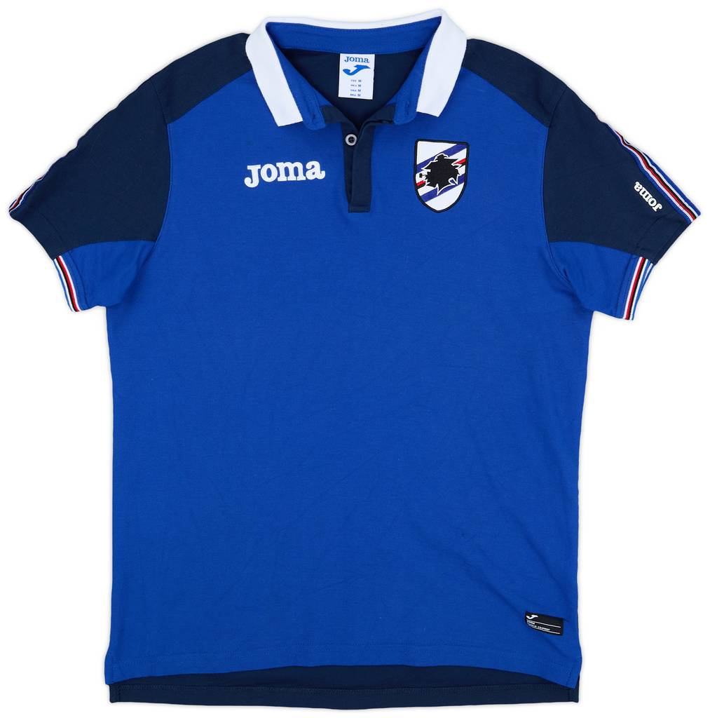2016-17 Sampdoria Joma Polo Shirt - 9/10 - (M)