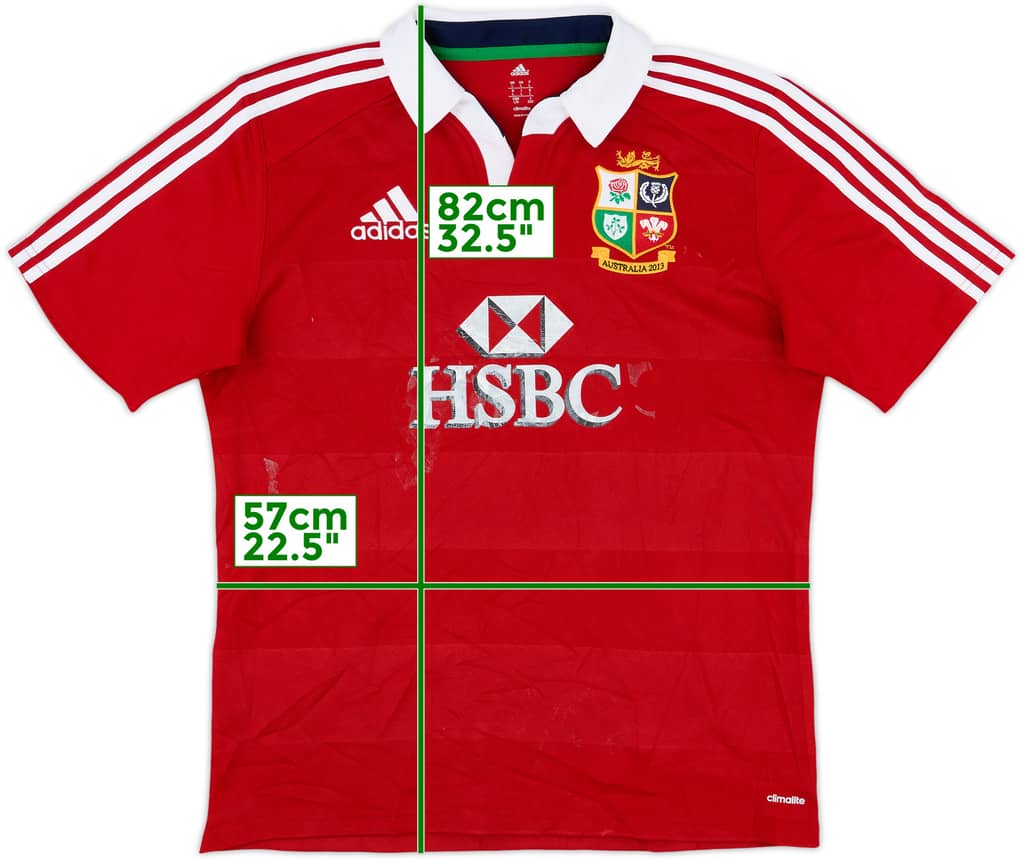 2013 British & Irish Lions Home Shirt - 4/10 - (L)
