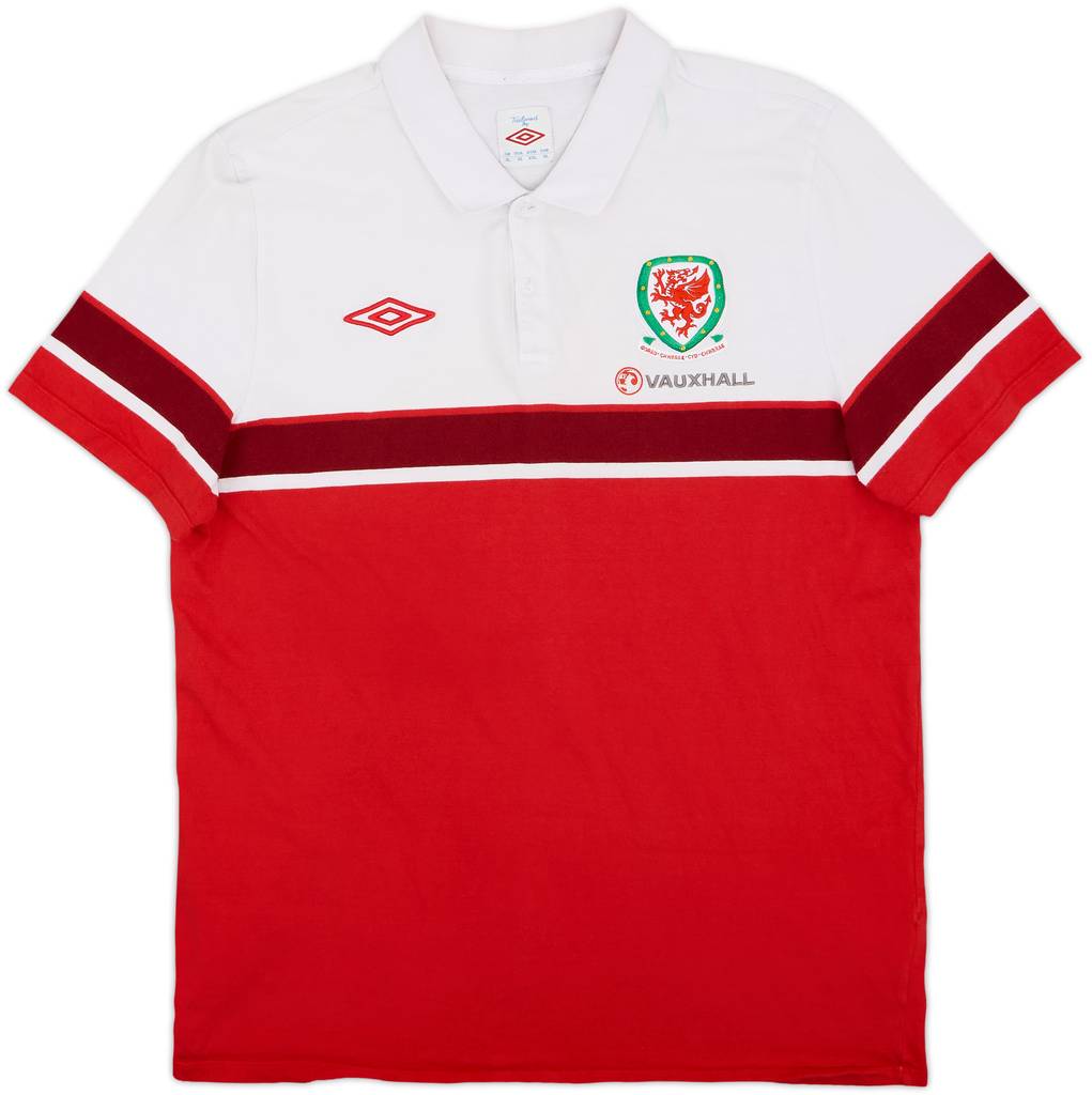 2010-11 Wales Umbro Polo Shirt - 7/10 - (XL)