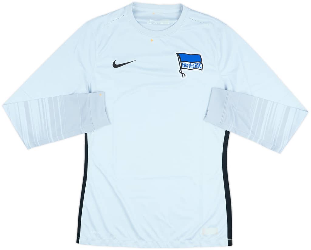 2014-15 Hertha Berlin Player Issue GK Shirt - 6/10 - (M)