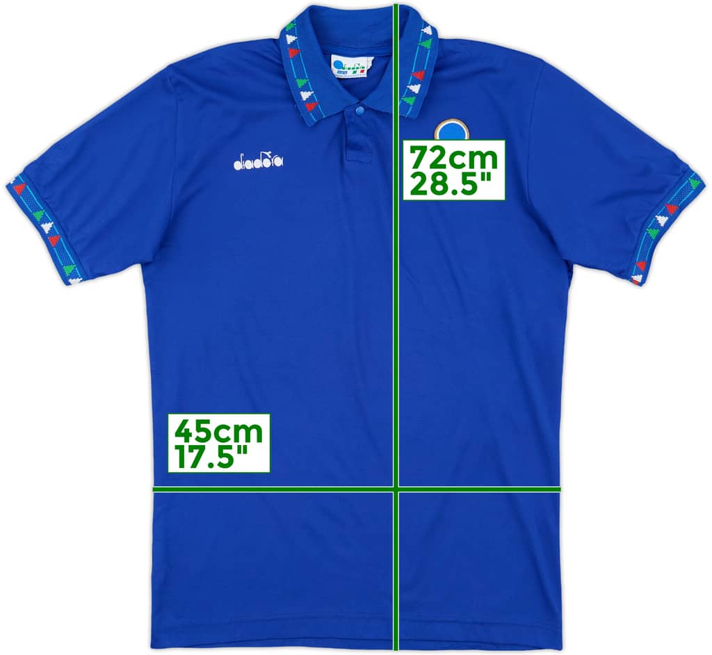 1992-93 Italy Home Shirt - 8/10 - (S)