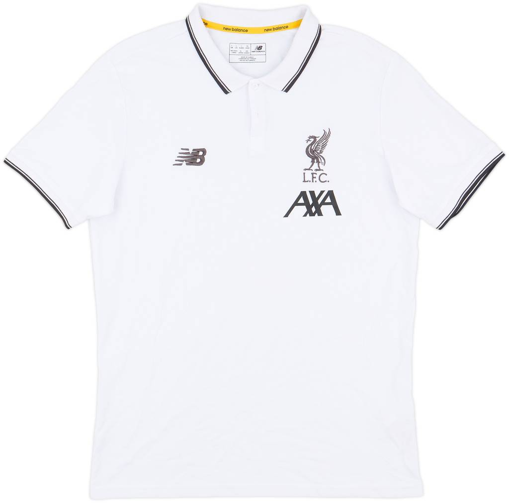 2019-20 Liverpool New Balance Polo Shirt - 7/10 - (L)