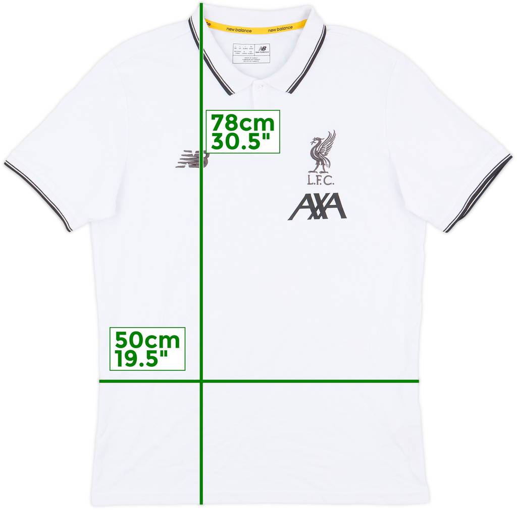 2019-20 Liverpool New Balance Polo Shirt - 7/10 - (L)