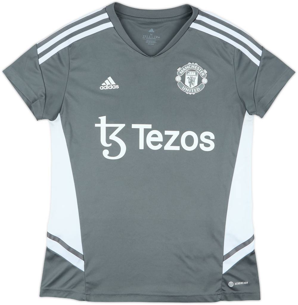 2021-22 Manchester United adidas Training Shirt - 8/10 - (Women's M)