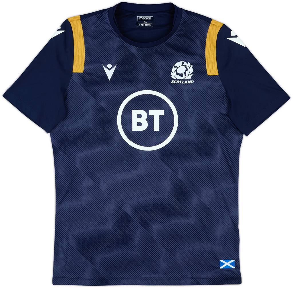 2020-21 Scotland Rugby Home Shirt - 8/10 - (XL)