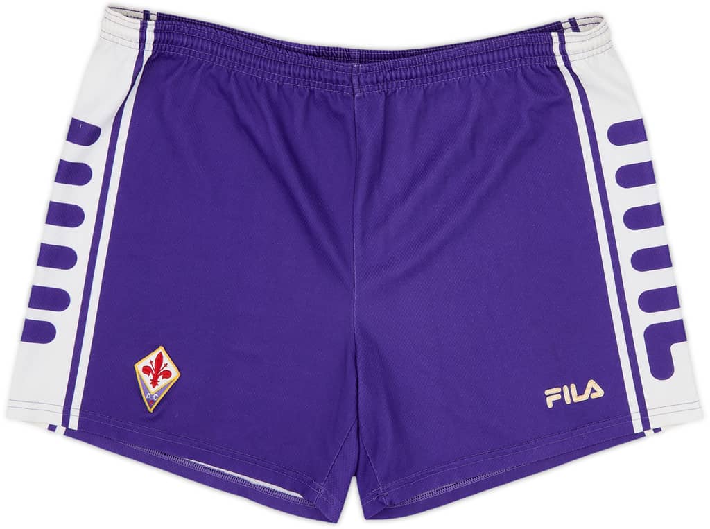 1999-00 Fiorentina Home Shorts - 5/10 - (M)
