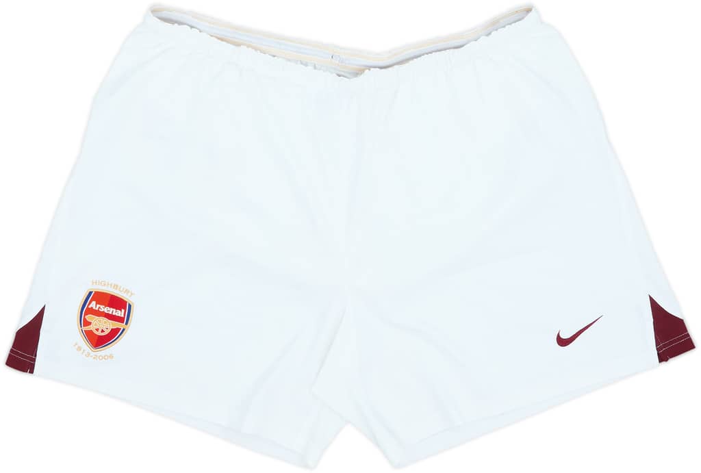 2005-06 Arsenal Home Shorts - 9/10 - (XXL)