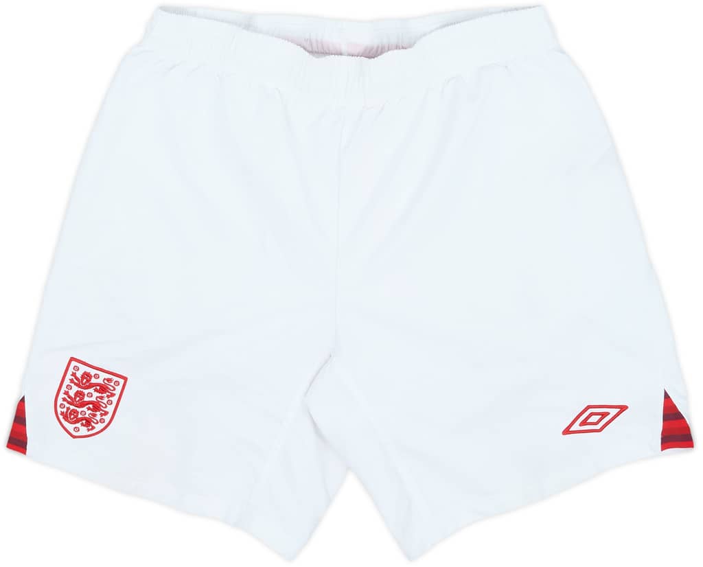 2012-13 England Home Shorts - 8/10 - (M)