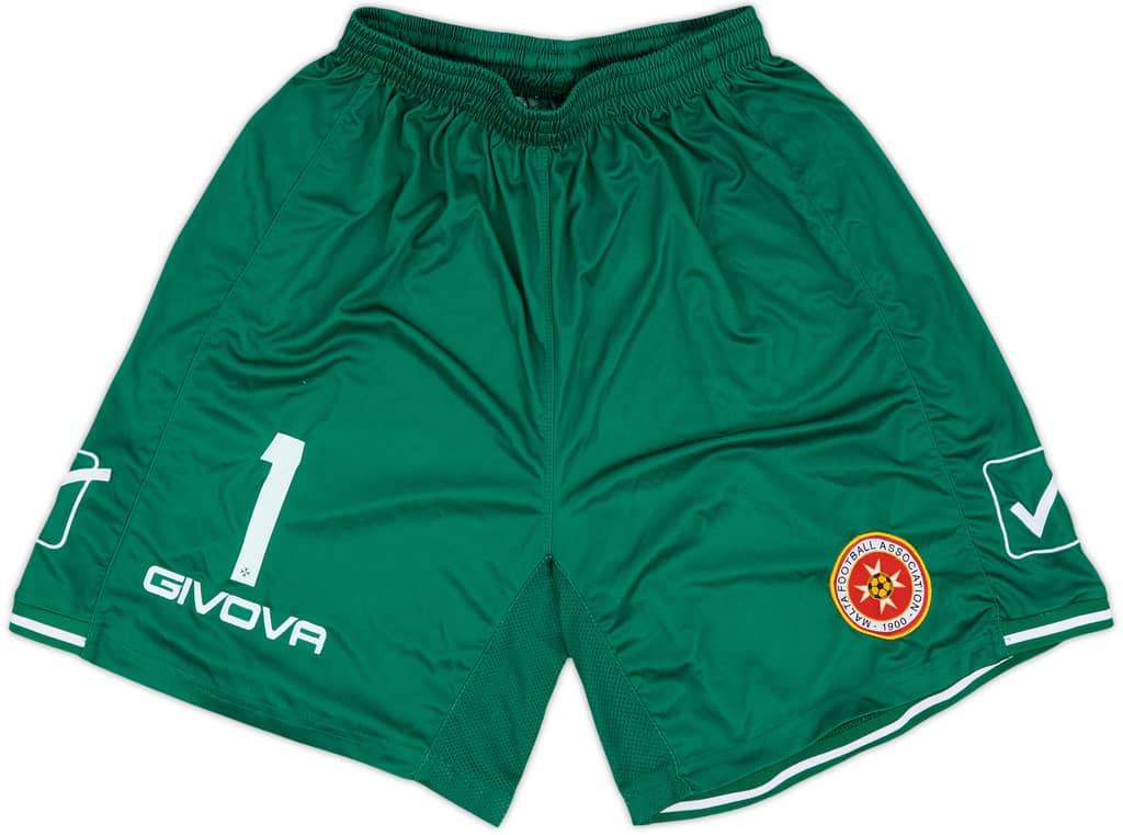2014-16 Malta Player Issue GK Shorts #1 - 8/10 - (L)