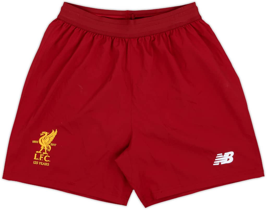 2017-18 Liverpool Home Shorts - 8/10 - (S)