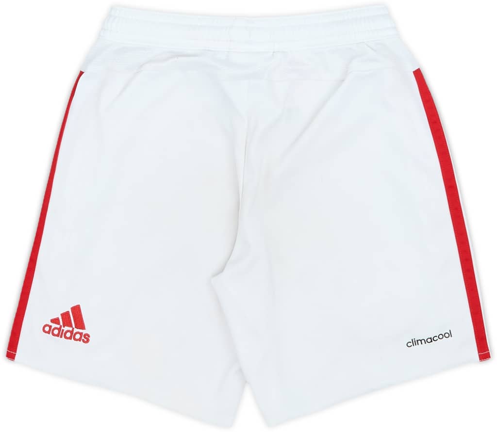 2015-16 Manchester United Home Shorts - 7/10 - (7-8 Years)