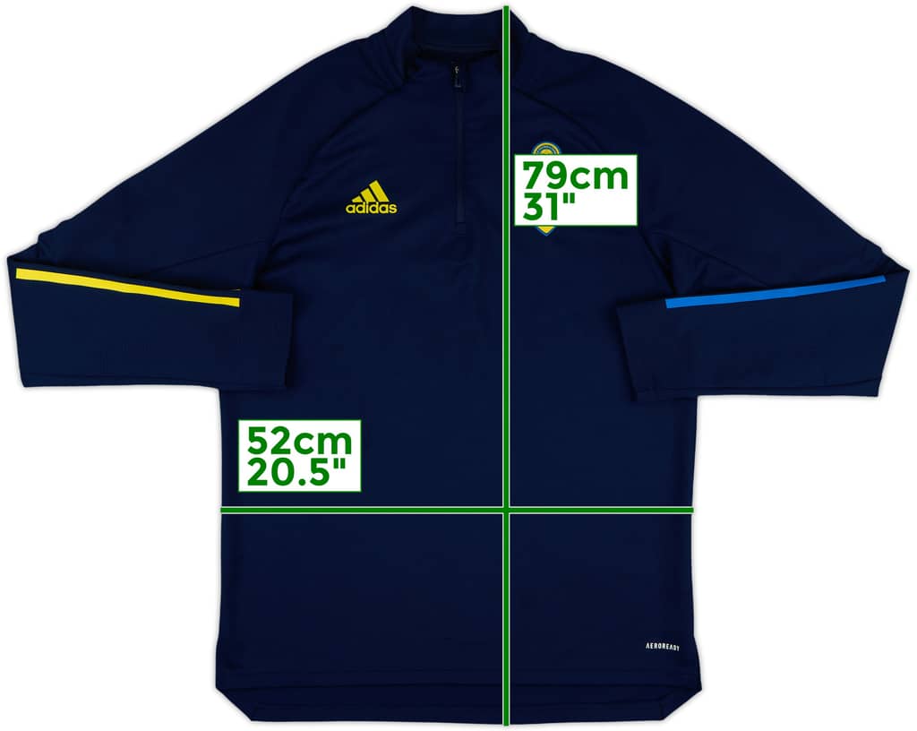 2019-20 Sweden adidas Training Top - 8/10 - (M)