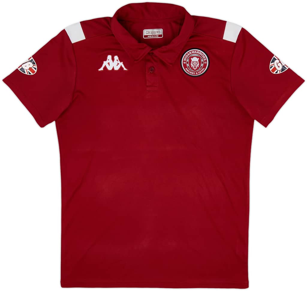 2024-25 Wigan Warriors Kappa Polo Shirt - 8/10 - (M)