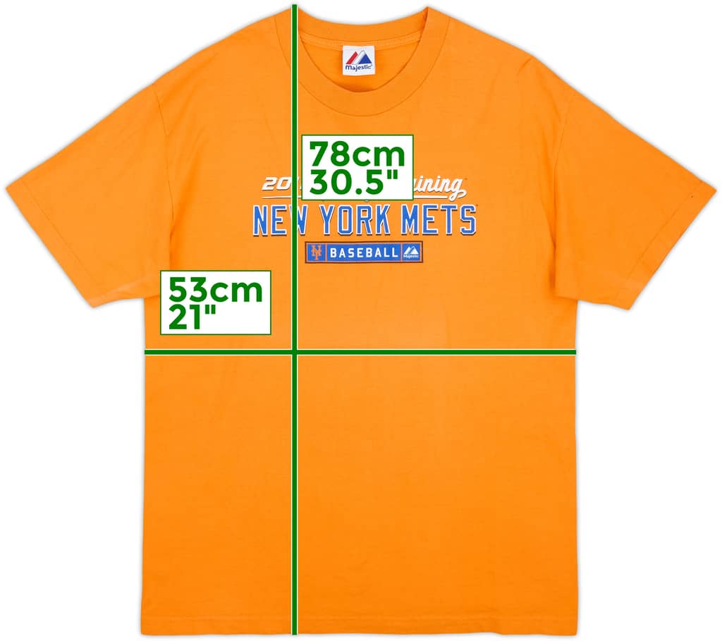 2011 New York Mets Spring Training Majestic Tee - 7/10 - (L)