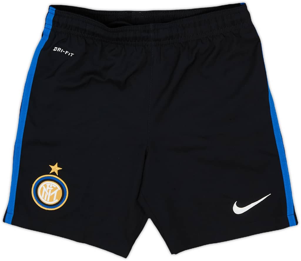 2014-15 Inter Milan Home Shorts - 8/10 - (S.Boys)