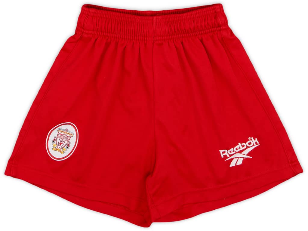 1996-98 Liverpool Home Shorts - 9/10 - (L.Boys)
