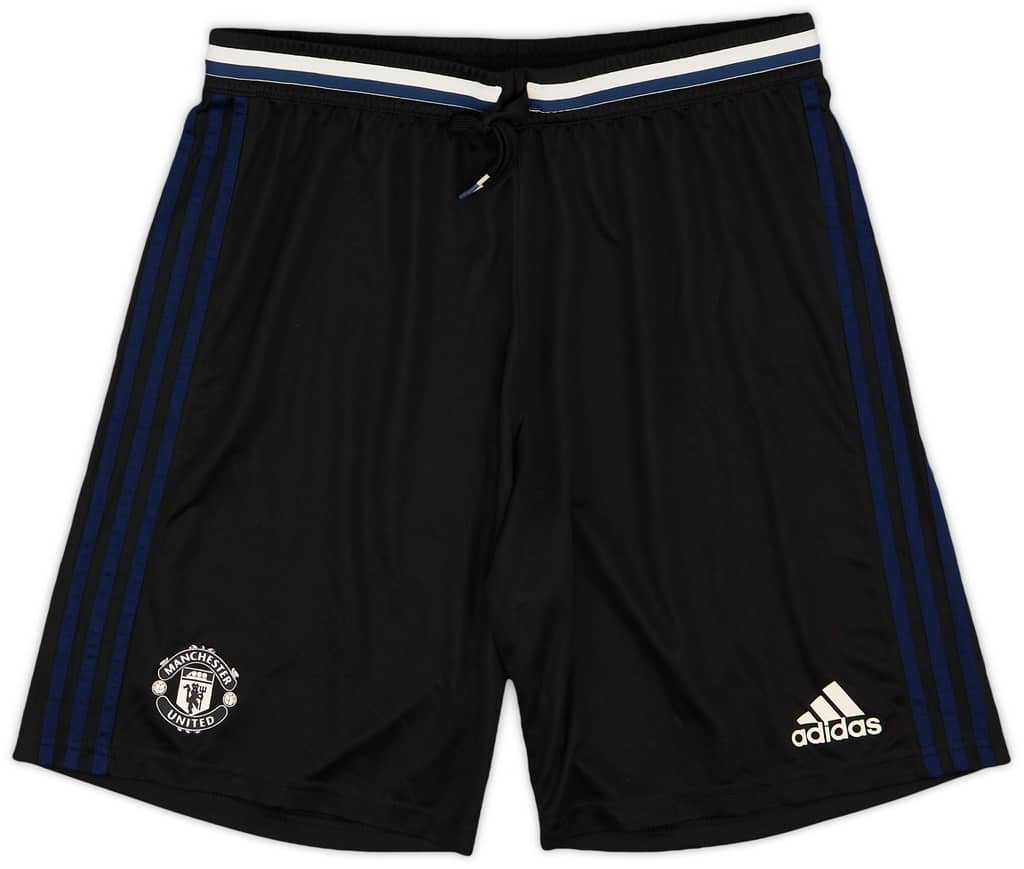 2016-17 Manchester United adidas Training Shorts - 8/10 - (L)