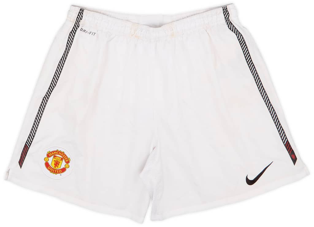 2010-11 Manchester United Home Shorts - 4/10 - (M)