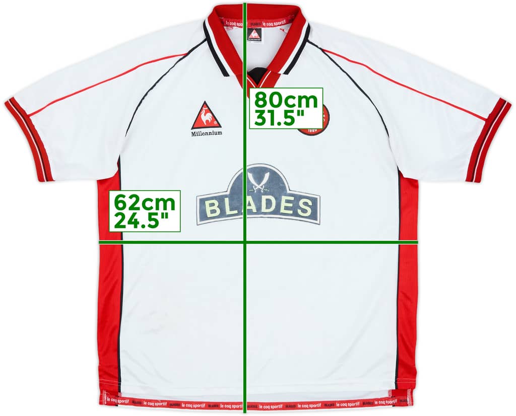 1999-00 Sheffield United Away Shirt - 8/10 - (XL)