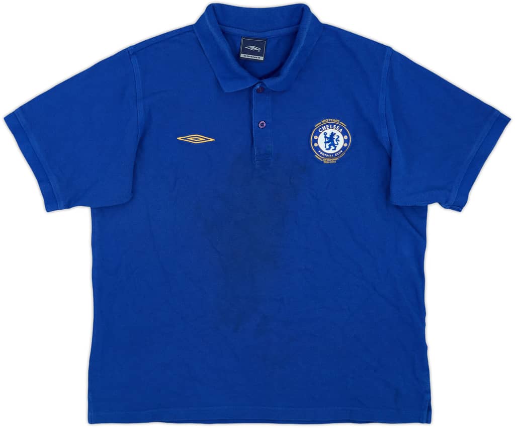 2005-06 Chelsea Umbro Polo Shirt - 4/10 - (XL)