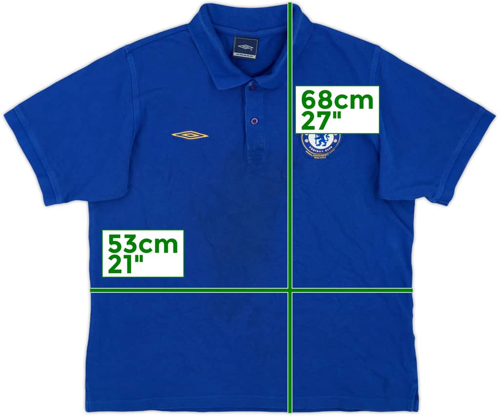 2005-06 Chelsea Umbro Polo Shirt - 4/10 - (XL)