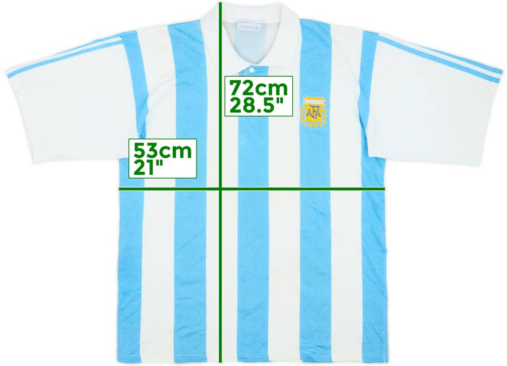 1994 Argentina Home Shirt - 7/10 - (L)
