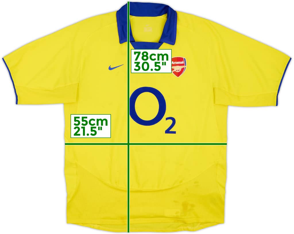 2003-05 Arsenal Away Shirt - 4/10 - (L)