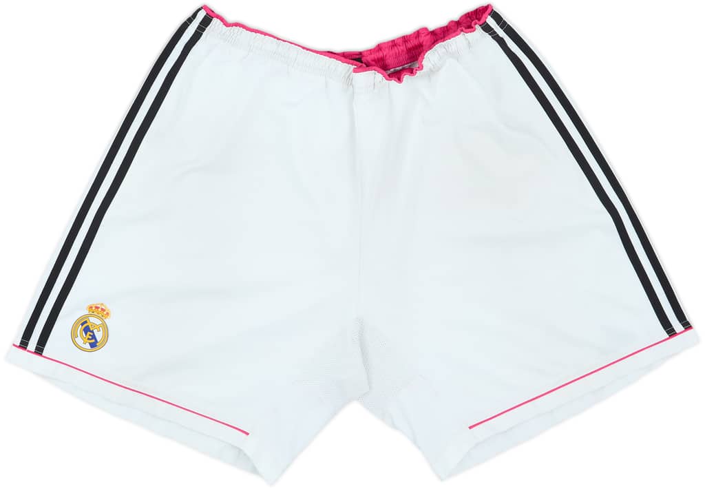2014-15 Real Madrid Home Shorts - 4/10 - (XL)