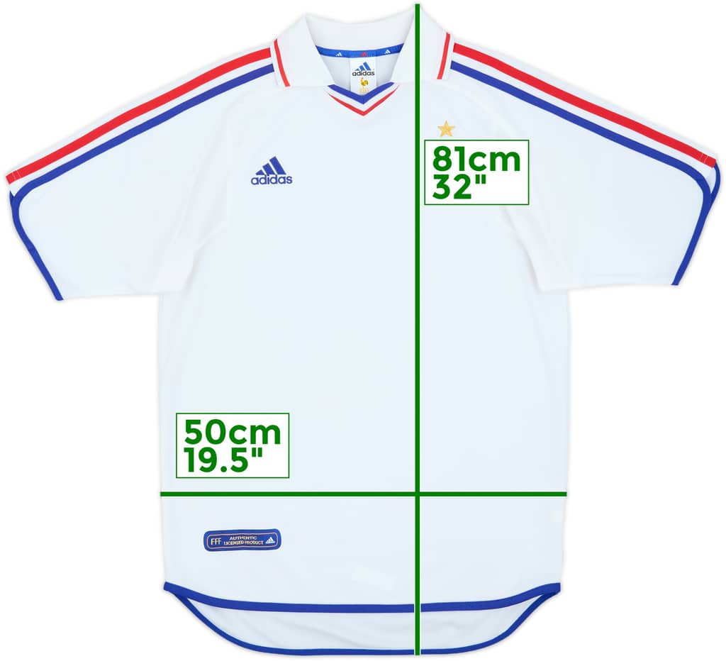 2000-02 France Away Shirt - 8/10 - (S)
