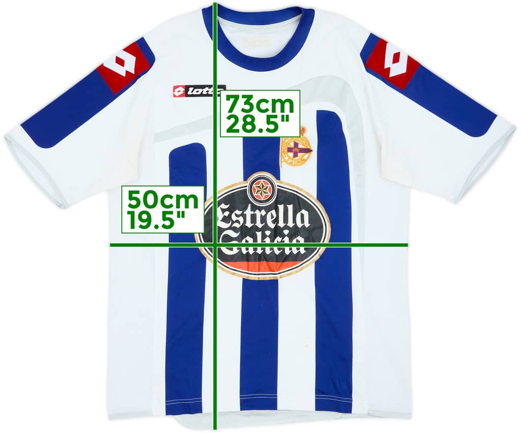 2009-10 Deportivo de La Coruna Home Shirt - 5/10 - (M)