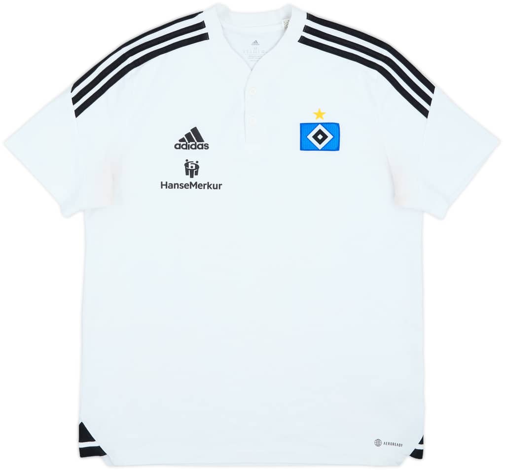 2022-23 Hamburg adidas Polo Shirt - 4/10 - (M)
