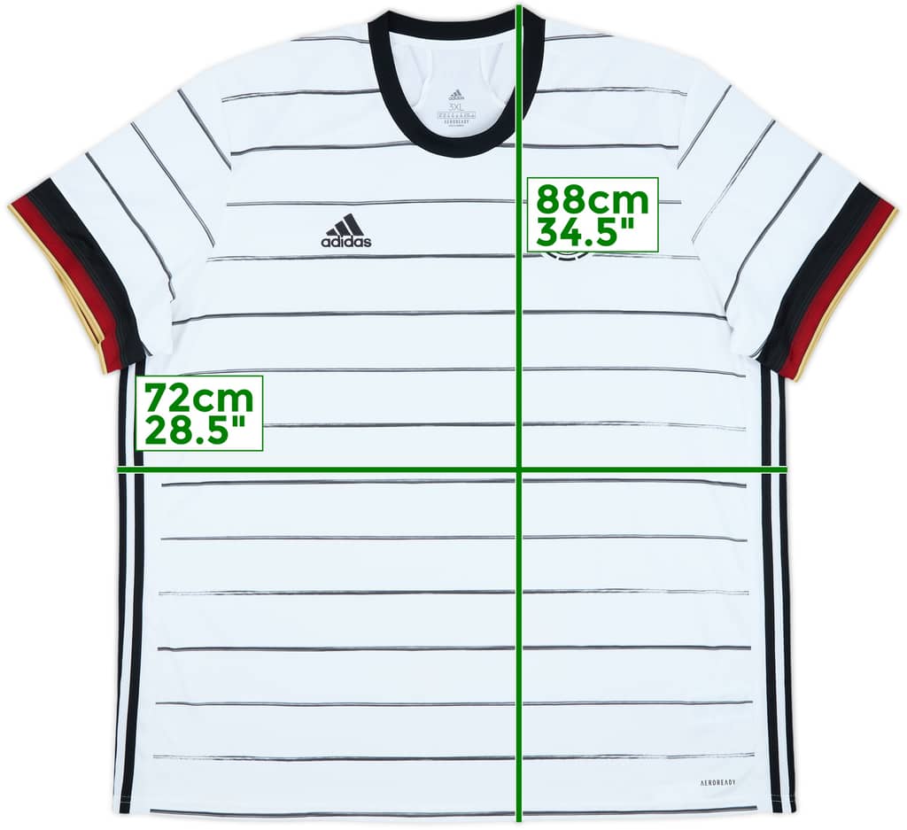 2020-21 Germany Home Shirt - 8/10 - (3XL)