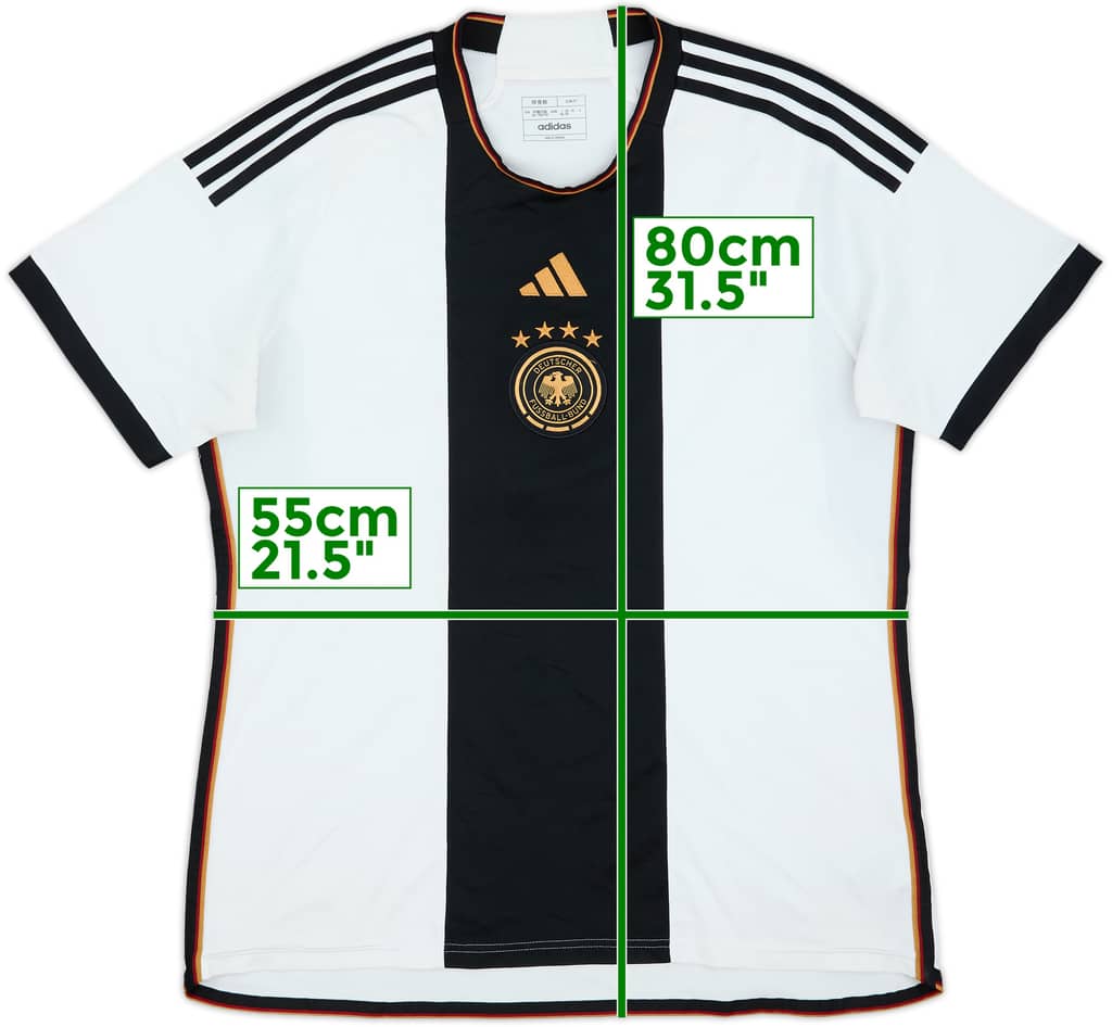 2022-23 Germany Home Shirt - 5/10 - (XXL)
