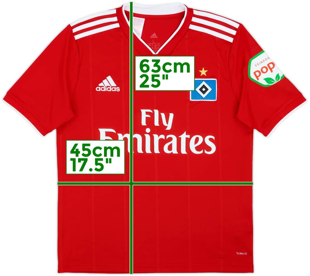 2018-19 Hamburg Away Shirt - 6/10 - (L.Boys)