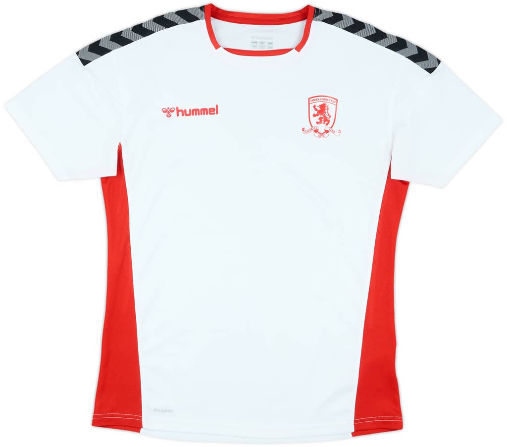 2021-22 Middlesbrough Hummel Training Shirt - 8/10 - (M)